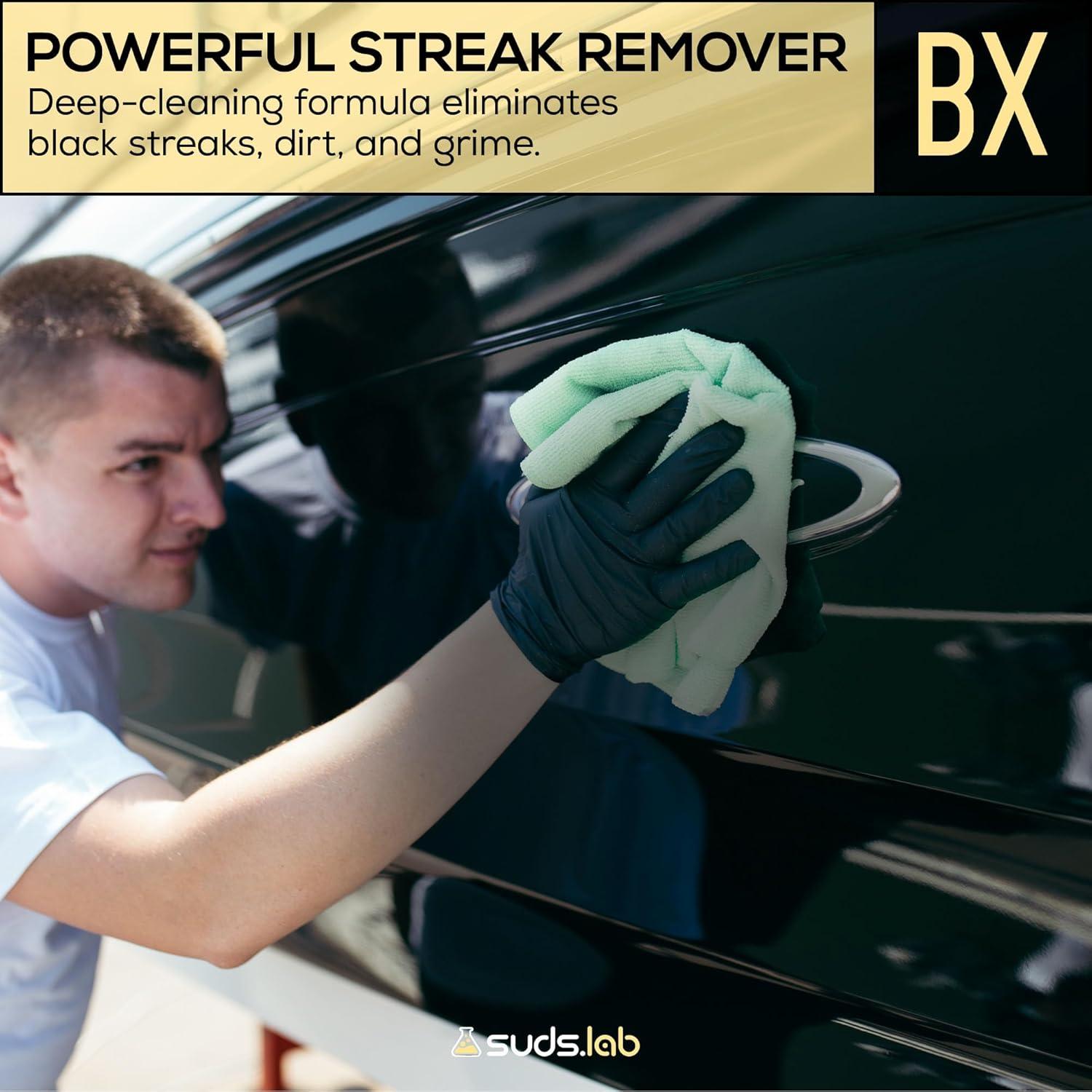 image:imageSuds Lab Marine BX Black Streak Remover FastActing Cleaner for Boats Fiberglass Vinyl amp More 32 oz