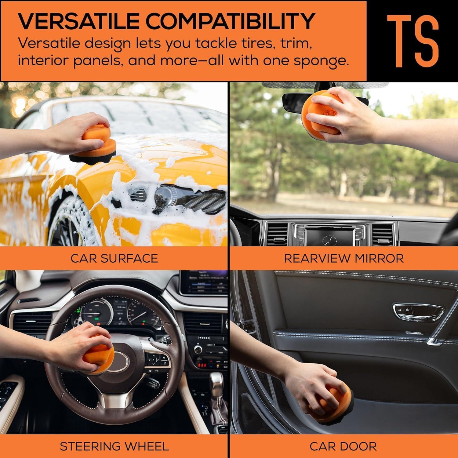 image:imageSuds Lab Tire Shine ApplicatorOrange