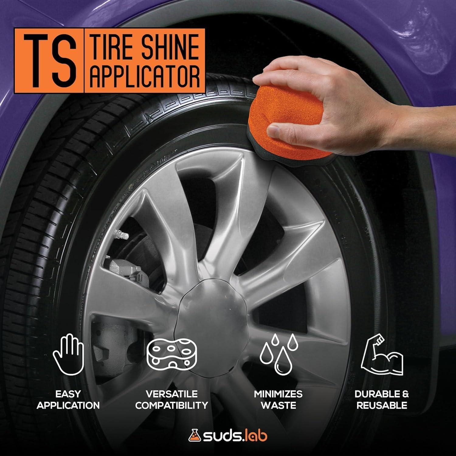 image:imageSuds Lab Tire Shine ApplicatorOrange