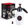 image:imageSuds Lab F4 Foaming Pump Sprayer with 70 oz UV Resistant Canister amp Ergonomic Handle  Handheld DualAction Atomizer Car Foam Sprayer for Detailing Garden amp Home Use
