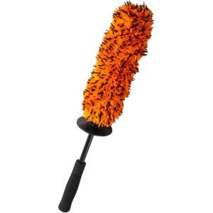Suds Lab WB Premium Microfiber Cleaning Wheel Brush for All Vehicle Types – 18.1″ Ultra-Soft & Scratch-Free Reusable Rim, Wheel, and Tire Brush with Ergonomic Handle