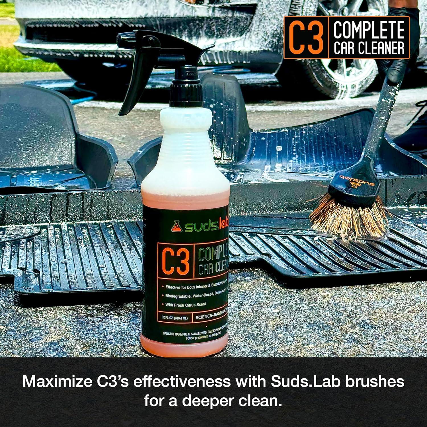 image:imageSuds Lab C3 Complete Car Cleaner Multipurpose Car Wash Solution for Interior and Exterior Cleaning Spray for Automotive Detailing 32 oz