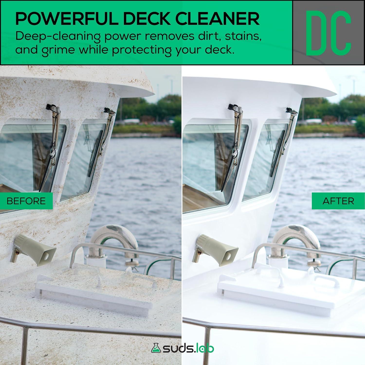 image:imageSuds Lab Marine DC Deck Surface Cleaner NonSkid for Boats Effective on Fiberglass Vinyl Plastic 32 oz
