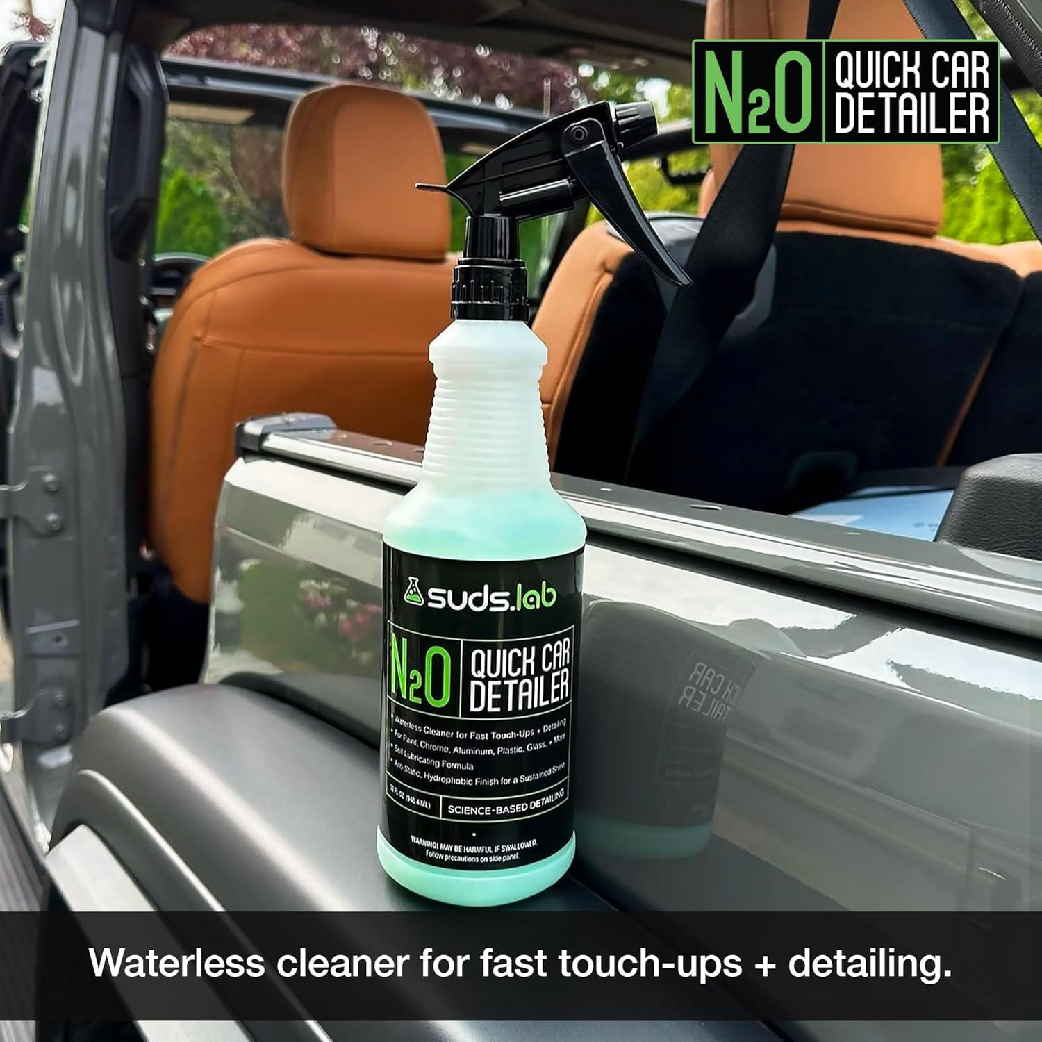 image:imageSuds Lab N20 Waterless Car Wash for Fast Touch Ups Auto Detailing Exterior Cleaner 32 oz1 Count Pack of 1
