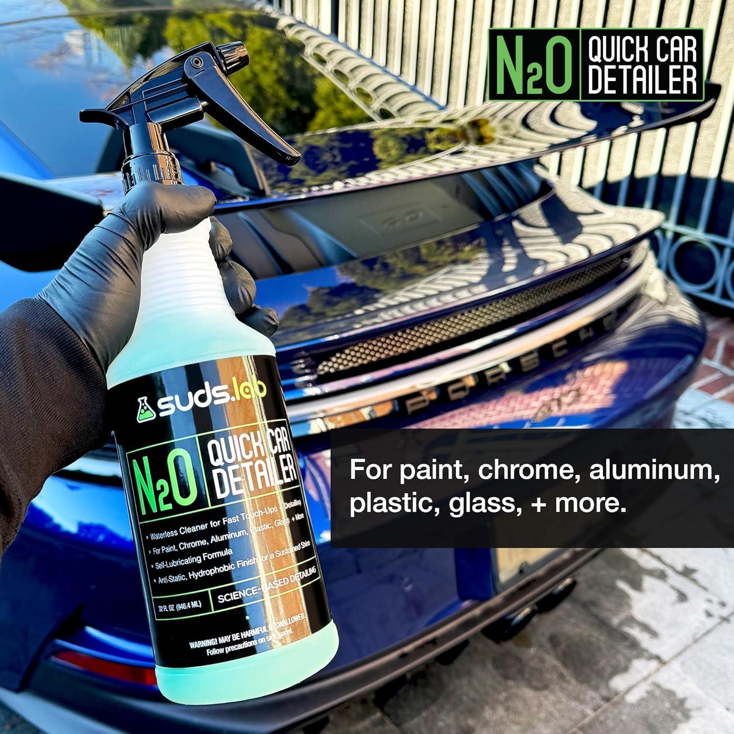 image:imageSuds Lab N20 Waterless Car Wash for Fast Touch Ups Auto Detailing Exterior Cleaner 32 oz1 Count Pack of 1