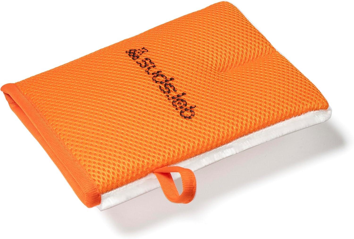 image:imageSuds Lab Oversized Scrub Pad Heavy Duty Car Wash and Interior Cleaning Mitt for Auto Upholstery and Detailing Durable ScratchFree Cleaning Tool