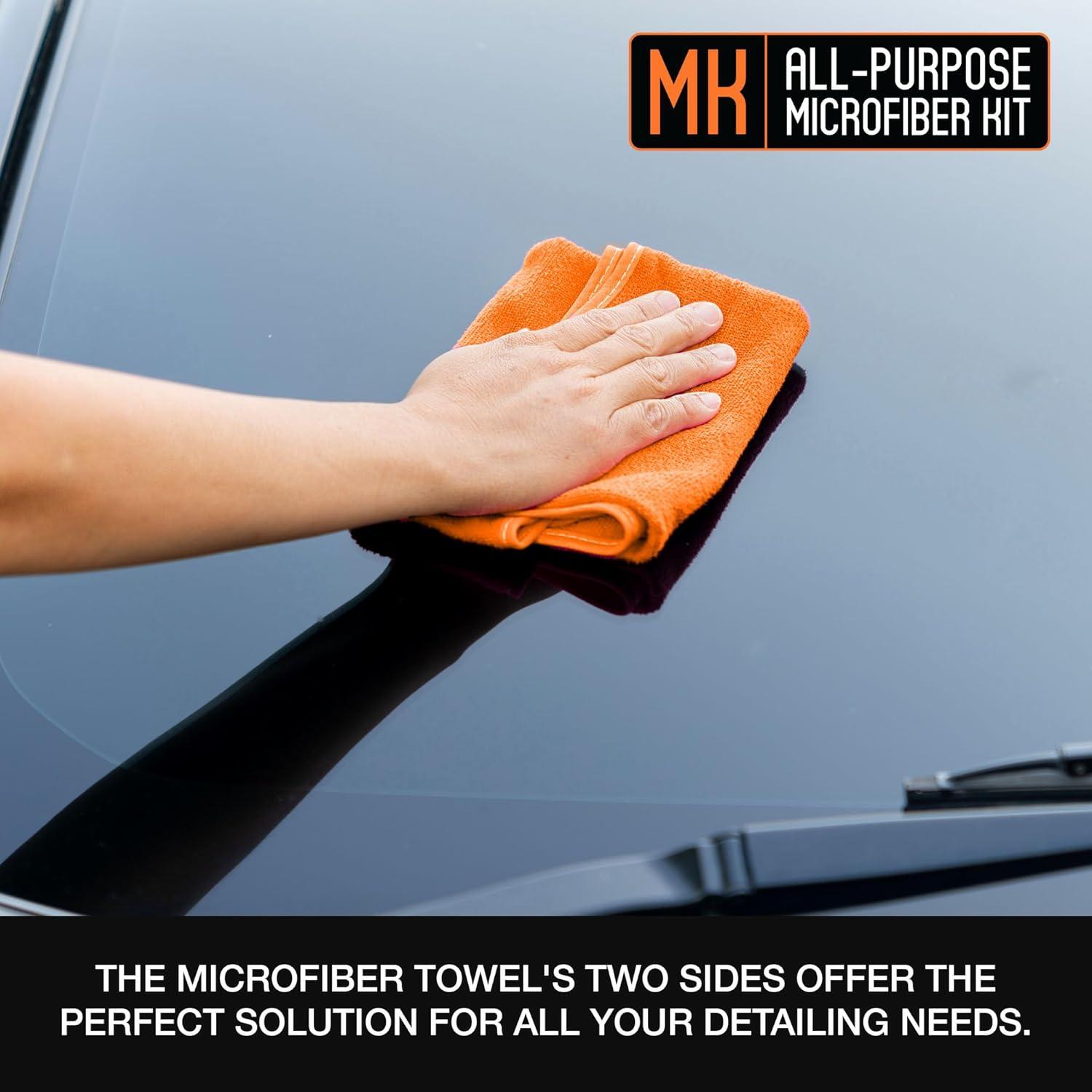 image:imageSuds Lab Premium Microfiber Towels for Car Detailing Cleaning Washing Polishing 16x16 UltraSoft Edgeless ScratchFree Cloth DualWeave Pack of 12