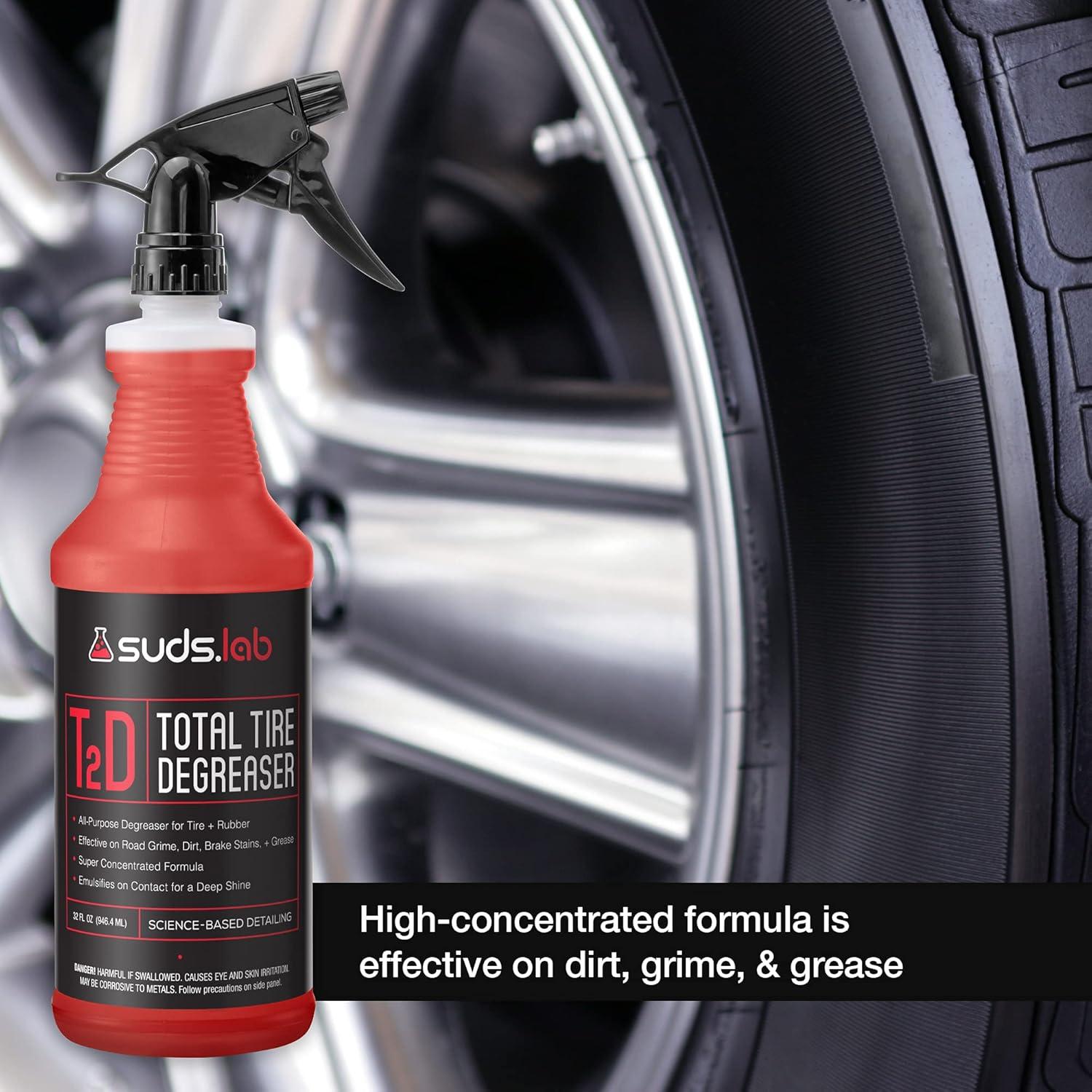 image:imageSuds Lab T2D Tire and Rubber Degreaser and Cleaner Works to Remove Grease Road Grime and Oil Stains from Tires and Rubber Trim 32 oz