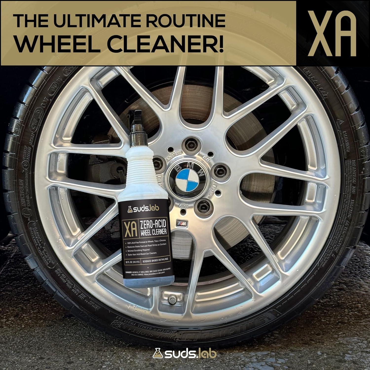 image:imageSuds Lab XA ZeroAcid Wheel Cleaner Cleans Brake Dust and Grime for Car Rims and Tires Safe on Chrome Alloy and Aluminum Rims 64 oz64 Fl Oz Pack of 1