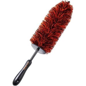 Sudslab Wheel Cleaning Brush – Durable Multipurpose Rim Brush for Cars, Trucks, Motorcycles, Bicycles, Boats, Rims, Exhaust Tips, – Mini Design, Dense Bristles, All Surface Cleaner